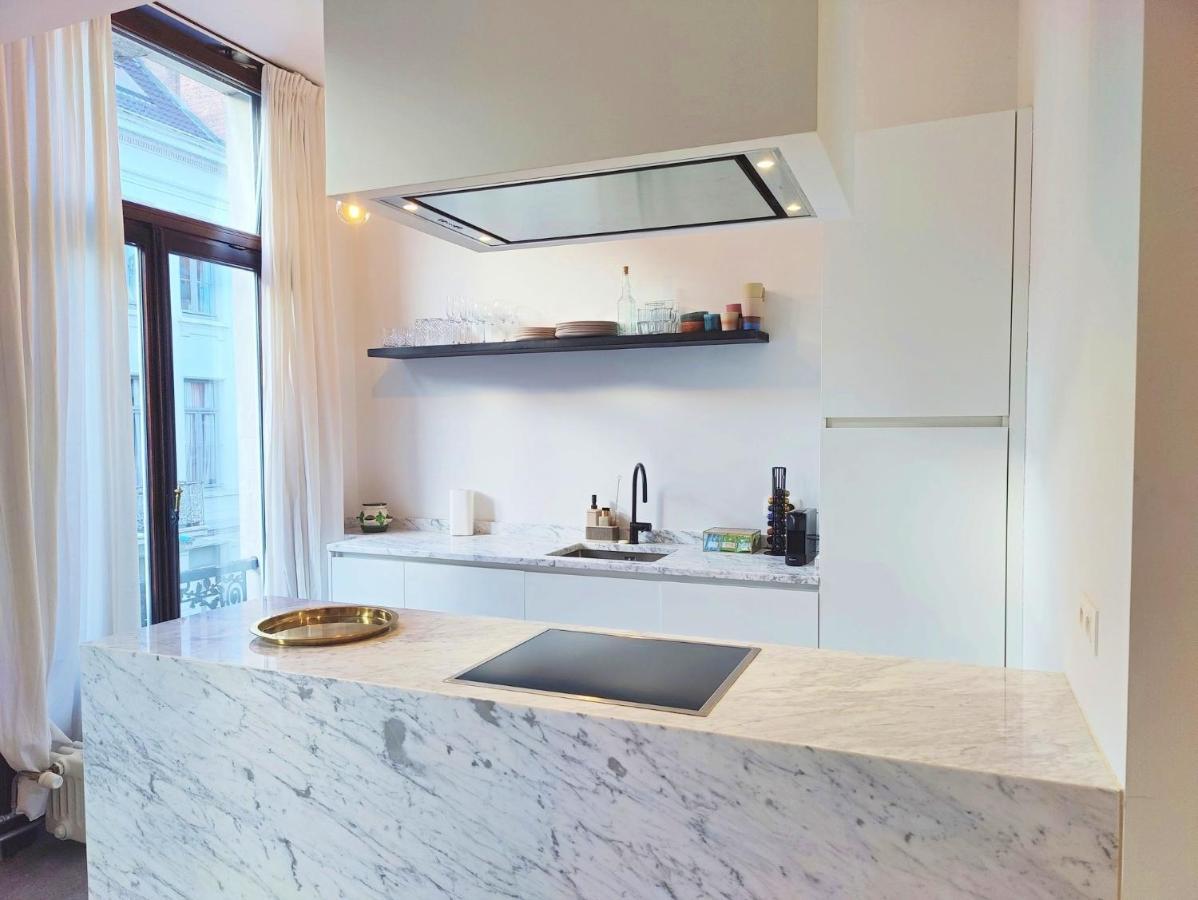 Traditional Chic, High Ceilings' Apt Aircos And Garage Antwerpen Ngoại thất bức ảnh