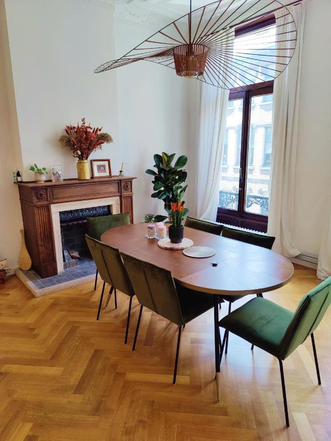 Traditional Chic, High Ceilings' Apt Aircos And Garage Antwerpen Ngoại thất bức ảnh