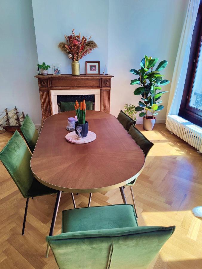 Traditional Chic, High Ceilings' Apt Aircos And Garage Antwerpen Ngoại thất bức ảnh